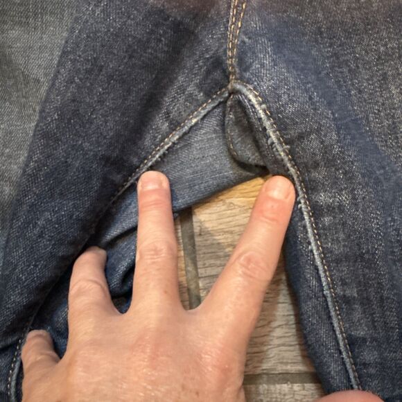 Gap 1969 Perfect Boot Jeans 29 8r  Medium Wash Women's Low Rise - Picture 8 of 10